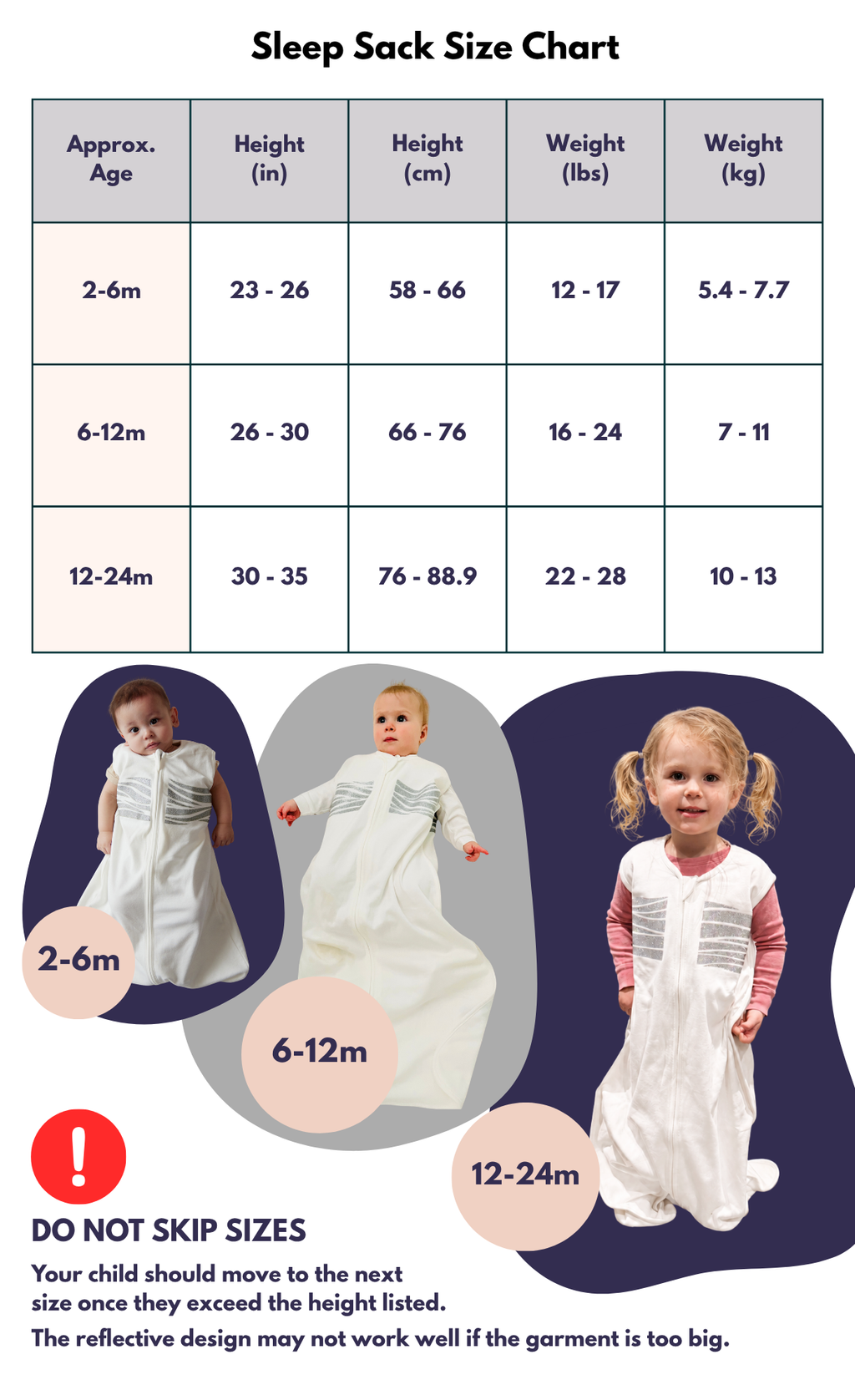 Breathing Reassurance Baby Sleep Sack