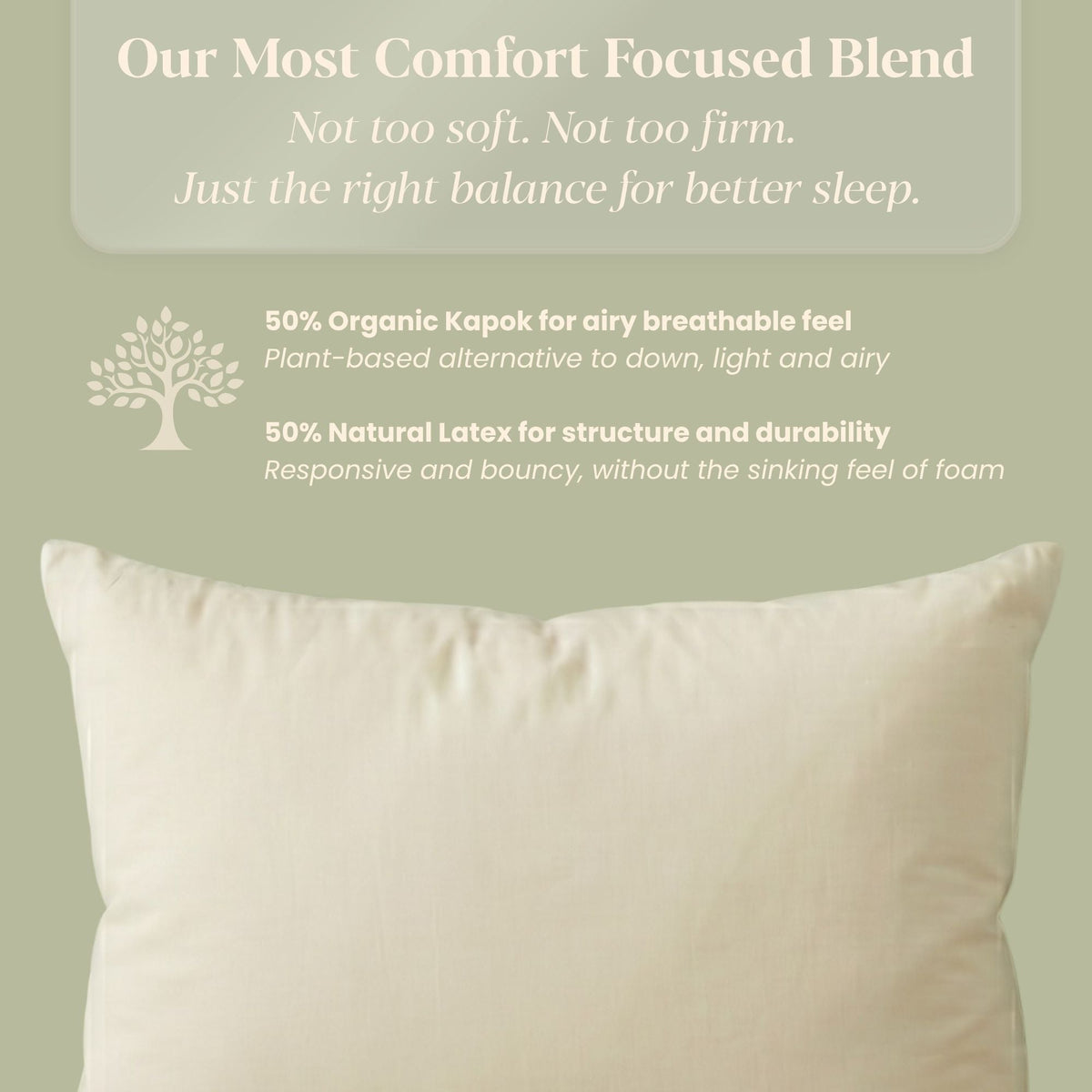 The Organic Snooze Kloud Pillow